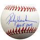 Rickey Henderson Autographié Signé Hof 2009 De Lmb Baseball A Psa / Adn 28157