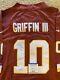Robert Griffin Iii Autographié/signé Washington Redskins Nfl Jersey Psa/dna Coa