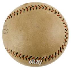 Ruth Yankees Babe Unique Signé / Autographié Sweet Spot Baseball Psa / Adn 152584