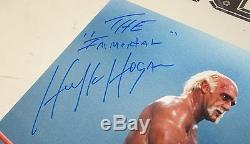 Sting Hulk Hogan Jimmy Hart Signé Adn Wwe 16x20 Photo Psa / Coa Image Wcw Auto
