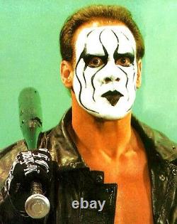 Sting Signé Officiel Mechanix Ring Glove Psa/dna Coa Tna Wwe Wcw Wrestling Auto