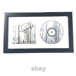 Taylor Swift Signé Couverture CD Encadré Psa/adn Folklore Autographié