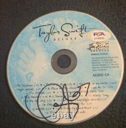 Taylor Swift Signé Taylor Swift CD Deluxe CD Notre Chanson Psadna Authentique #ah48828