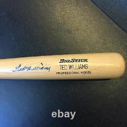 Ted Williams Signé Adirondack Modèle De Jeu Baseball Bat Psa Dna Coa