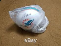 Xavien Howard Autographié Signé Taille Miami Dolphins Casque Intégral Psa Adn