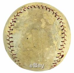 Yankees Babe Ruth Authentique Baseball Autographié Psa / Adn # X04919