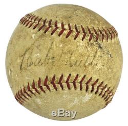 Yankees Babe Ruth Authentique Signé Balle De Baseball Autographiée Psa / Dna # V03362